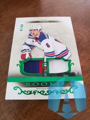 2021-22 UD Artifacts Rookie Emerald Jersey #179 Zac Jones 87/99