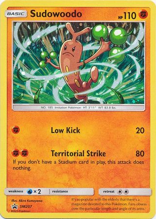 Sudowoodo  - SM207 - SM Black Star Promos