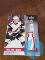 2019-20 Upper Deck Game Jersey #GJ-CF - Christian Fischer - Arizona Coyotes