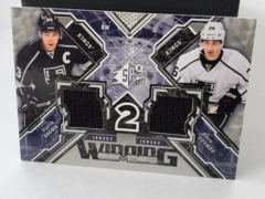 2013-14 SPx Winning Combos Slava Voynov Dustin Brown #WC-BV Los Angeles Kings