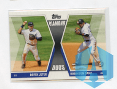 2011 Topps Diamond Duos Series 1 #DD-JC Derek Jeter/Robinson Cano