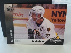 2009-10 UD Black Diamond Quad Diamond Ray Bourque #BD20 Bruins