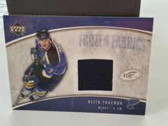 2005-06 Upper Deck Ice Frozen Fabrics #FF-KT Keith Tkachuk Jersey Blues