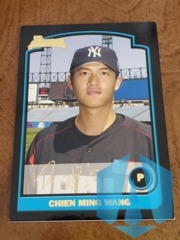 2003 Bowman Draft Gold Chien-Ming Wang #BDP165 Rookie