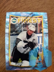 1995 Topps Finest #41 Wayne Gretzky Los Angeles Kings with Coating