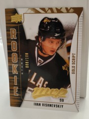 2009-10 Upper Deck MVP Gold Script #316 Ivan Vishnevskiy 088/100 Rookie