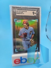 2021 Topps Stadium Club Alex Bohm Rainbow Foil /25 SGC 9 Graded ROOKIE