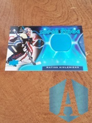 2020-21 UD Trilogy Rookie Super Stage #RSS-8 Matiss Kivlenieks RC Blue 414/499