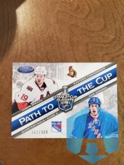 2012-13 Path to the Cup Finals #PCQF26 Dan Girardi/Jason Spezza 062/399