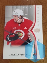2020-21 UD PREMIER ROOKIES 214/299 Alec Regula #635
