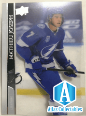 2020-21 UD Extended Series Base #625 Mathieu Joseph - Clear Cut