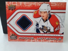 2009-10 Upper Deck Series 2 Rookie Materials Jersey Dmitry Kulikov #RM-DK Panthers