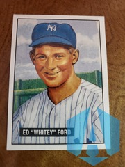 2001 Bowman Rookie Reprints Whitey Ford #17 of 25