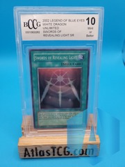 BCCG 10 Swords Revealing Light LOB-101 Super Rare Unlimited Edition