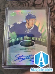 2014 Trilogy Premieres Radiant Green /99 Stuart Percy #157 RC