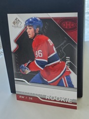 2008-09 SP Game Used Authentic Rookie #142 Matt D'Agostini 673/999 Canadiens