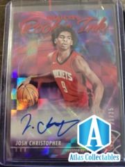 JOSH CHRISTOPHER - 2021-22 Panini NBA Hoops Rookie Ink Auto RC! #d /25