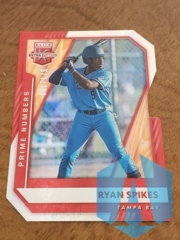 2021 Elite Extra Edition Prime Numbers Die Cut #100 Ryan Spikes 091/179