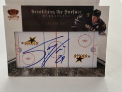 2010-11 Panini Crown Royale Steve Ott #95 Scratching the Surface Auto 060/100