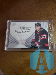 2021-22 Black Diamond Shane Pinto Exquisite Rookie Draft 236/299 Senators 07R-SP