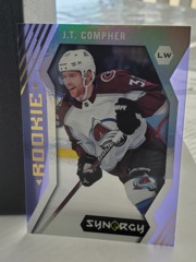 2017-18 Upper Deck Synergy Rookie Blue J.T. Compher #59 Avalanche