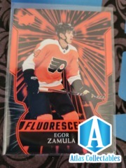 2020-21 UD Upper Deck Series 2 Fluorescence #F22 Egor Zamula