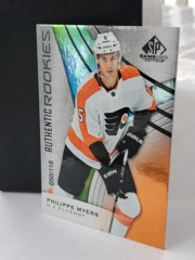 2019-20 SP Game Used Authentic Rookies Orange Rainbow 050/118 Philippe Myers #119