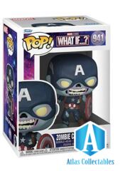 POP! Marvel What If...? Zombie Captain America Bobble-Head #941