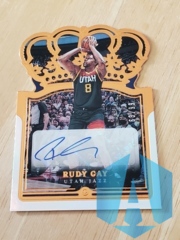2021-22 Panini Crown Royale Crown Auto 63/99 Rudy Gay #CA-RGY Die Cut