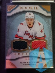 2020-21 Upper Deck Artifacts Rookie Dual Patch Morgan Geekie #/599