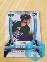 2009-10 Upper Deck Trilogy Rookie Premieres 255/799 James Wright #142