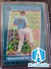2021 Optic Rated Rookie Teal Velocity Trevor Rogers /35 RC