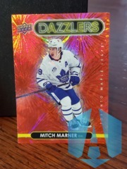 2021-22 Upper Deck Dazzlers Red Mitch Marner #DZ-41 Toronto Maple Leafs