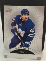 2017-18 Upper Deck Premier 242/249 Nazem Kadri #40 Maple Leafs