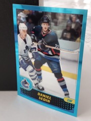 2001-02 Topps Chrome Daniel Sedin #63 Vancouver Canucks