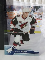 2016-17 Upper Deck Series Two Clear Cut Radim Vrbata #260 Coyotes