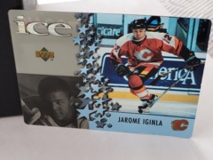 1997 Upper Deck McDonalds Ice Jarome Iginla #McD12 Acetate Calgary Flames