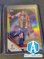 2021-22 TOPPS CHAMPIONS LEAGUE LUIS SUAREZ /250 GOLD #9