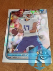 2022 1ST BOWMAN Chrome University NICK STARKEL #42  LAVA SP 005 /100 Jets