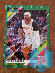 2019-20 Panini Donruss Holo Green Laser 13/99 Vince Carter #4