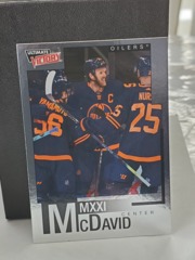 2020-21 UD Extended Series Ultimate Victory Connor McDavid MXXI #CM-2 Oilers