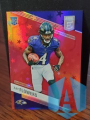 2023 Panini Donruss Elite Zay Flowers #200 Red Aspirations Stars 102/299