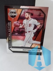 2021 Panini Elite Extra Edition #35 Matheu Nelson 444/999 Cincinnati Reds