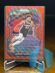 2020-21 Panini Prizm Red Wave #220 Jabari Parker Sacramento Kings