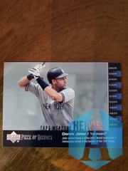 Upper Deck 2002 Derek Jeter Tape Measure Heroes #TM23