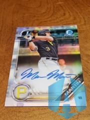 2019 Bowman Chrome Prospect Auto Refractor 352/499 Mason Martin #CPA-MMA