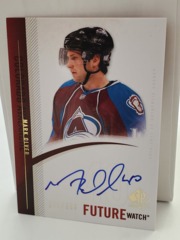 2010-11 SP Authentic Future Watch 074/999 Mark Olver #291 Rookie Auto Avalanche