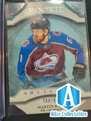 2020-21 Artifacts Silver Rookie # 161 Martin Kaut /999 Colorado Avalanche