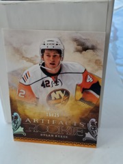2010-11 Upper Deck Artifacts Rookie Silver 15/25 Dylan Reese #114 NY Islanders