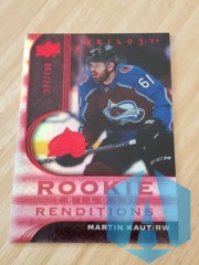 2020-21 UD Trilogy Rookie Renditions Red Parallel #RR-16 Martin Kaut 277/799